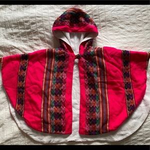 Pitusa tribal hot pink beach cape